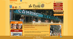 Desktop Screenshot of campingpinede.fr